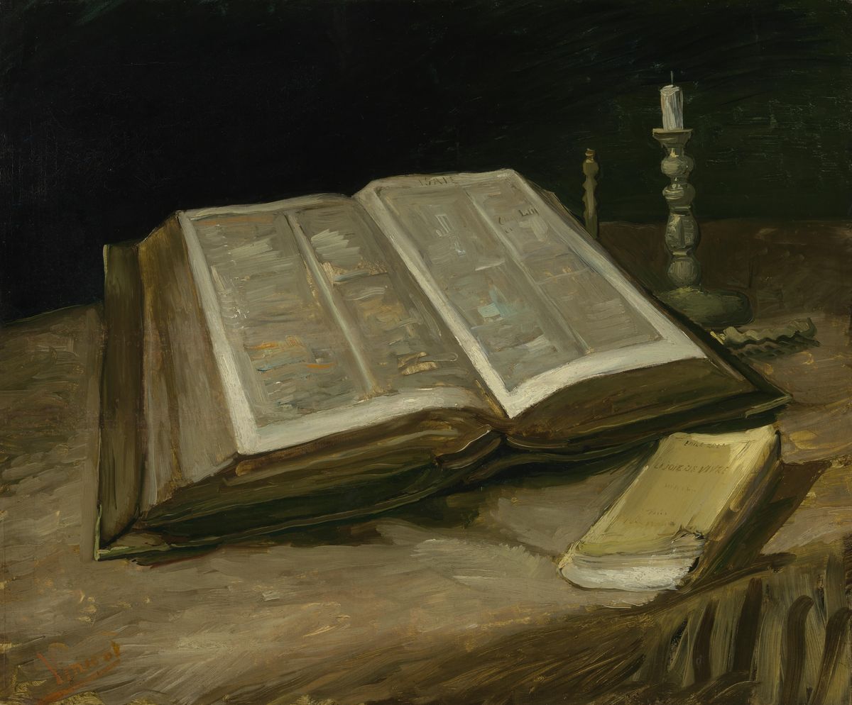 Vincent van Gogh The Paintings Still Life with Bible